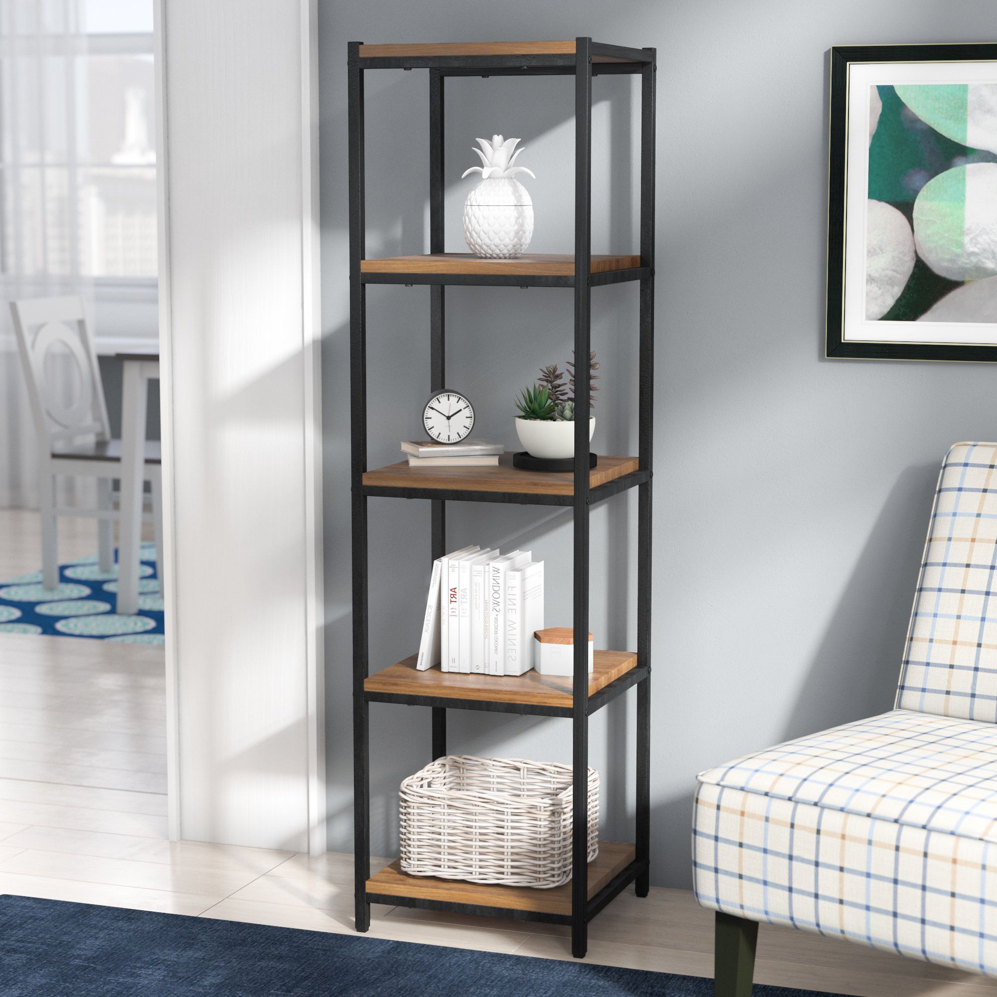 Champney Etagere Bookcases Within Trendy Champney Etagere Bookcase (View 9 of 20)