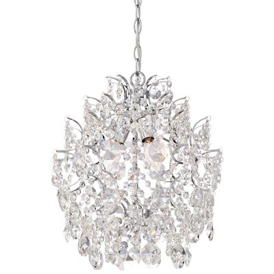 Clea 3 Light Crystal Chandeliers Inside Trendy Clea 3 Light Crystal Chandelier (Photo 1 of 25)