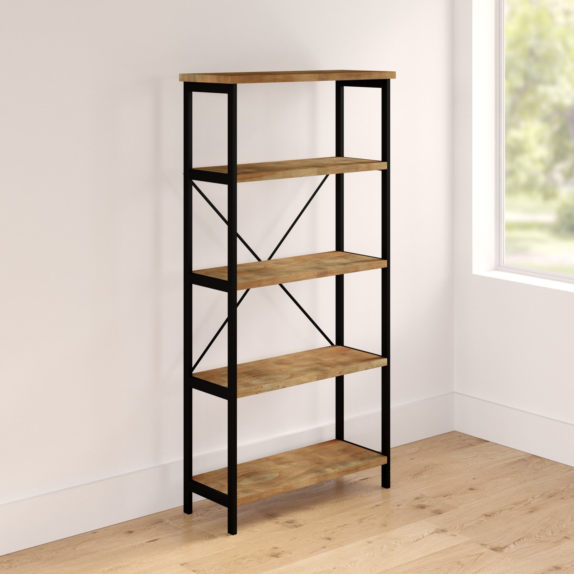 Epineux Etagere Bookcases In Most Current Parthenia Etagere Bookcase (View 9 of 20)