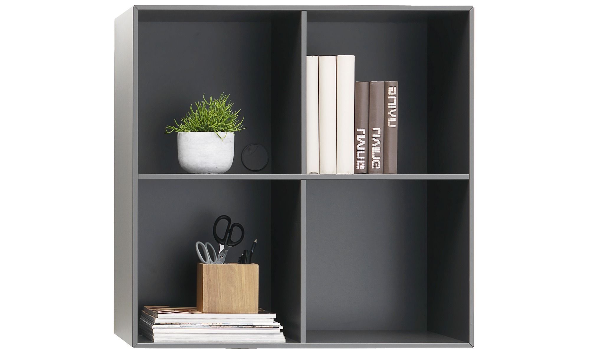 Ervin Geometric Bookcases With 2019 New Designs – Como Bookcase – Gray – Lacquered (View 16 of 20)