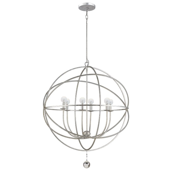 Featured Photo of 25 Ideas of Gregoire 6-light Globe Chandeliers