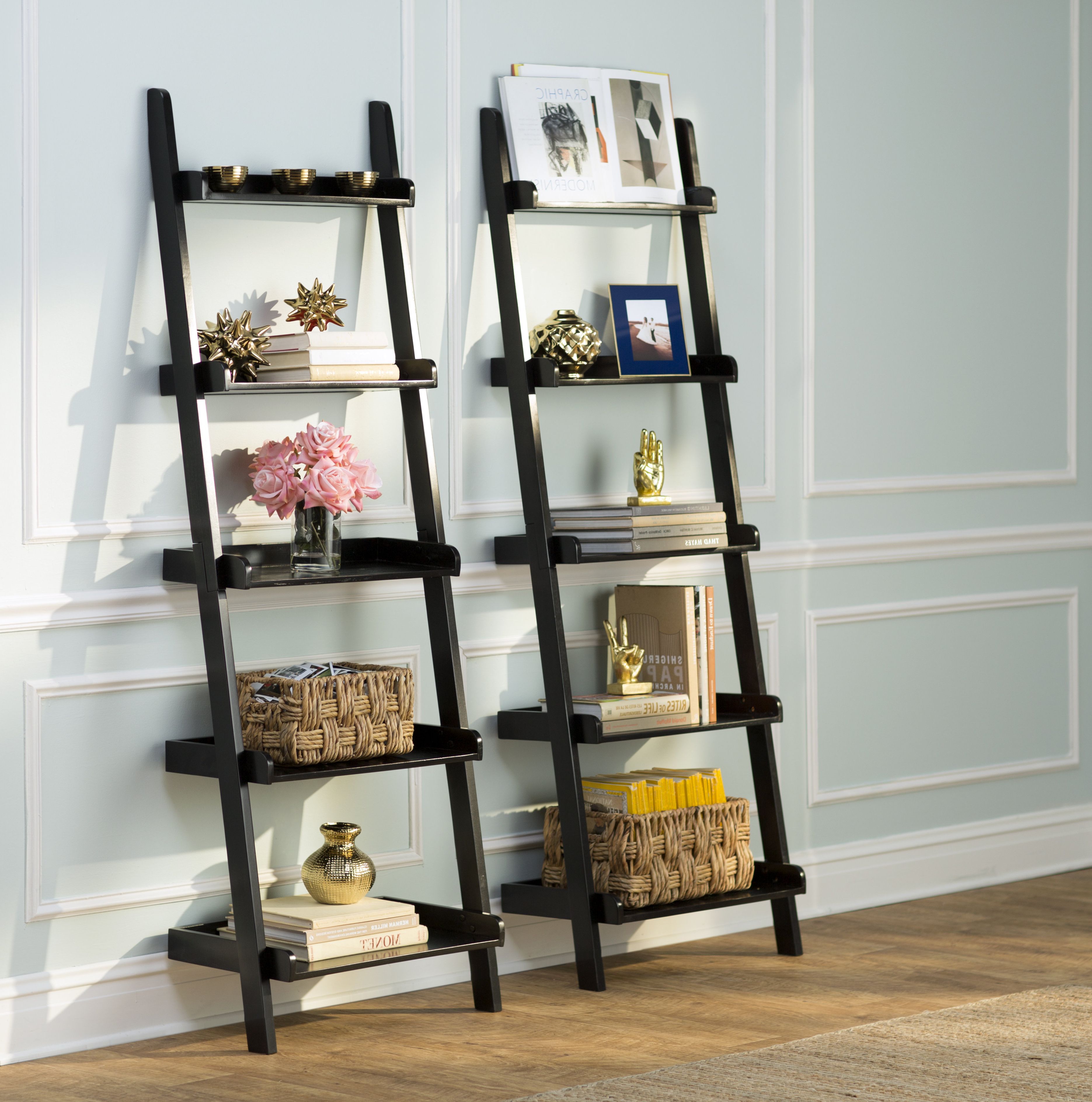 Famous Nailsworth Ladder Bookcases Within Three Posts Nailsworth Ladder Bookcase (View 5 of 20)