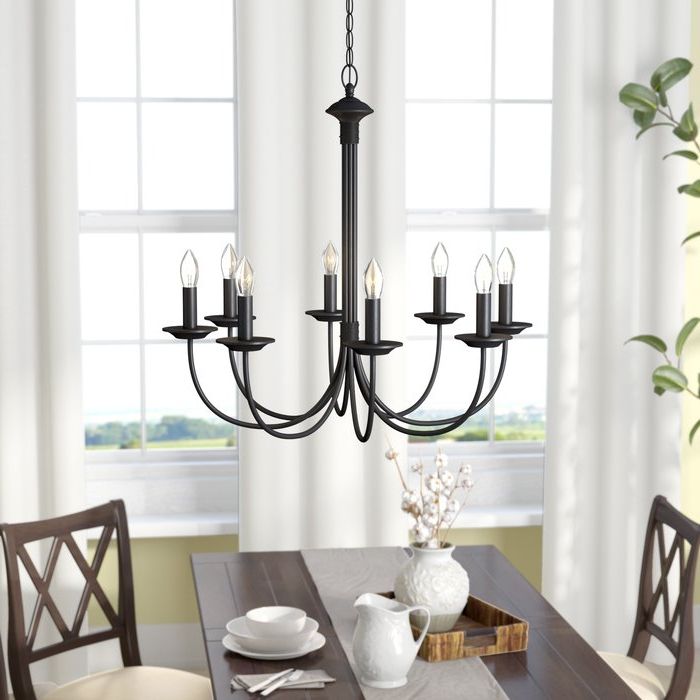 Famous Shaylee 8 Light Candle Style Chandelier Pertaining To Shaylee 8 Light Candle Style Chandeliers (View 1 of 25)