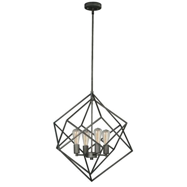 Favorite Hendry 4 Light Globe Chandeliers For Modern & Contemporary Henry 4 Light Chandelier (View 14 of 25)