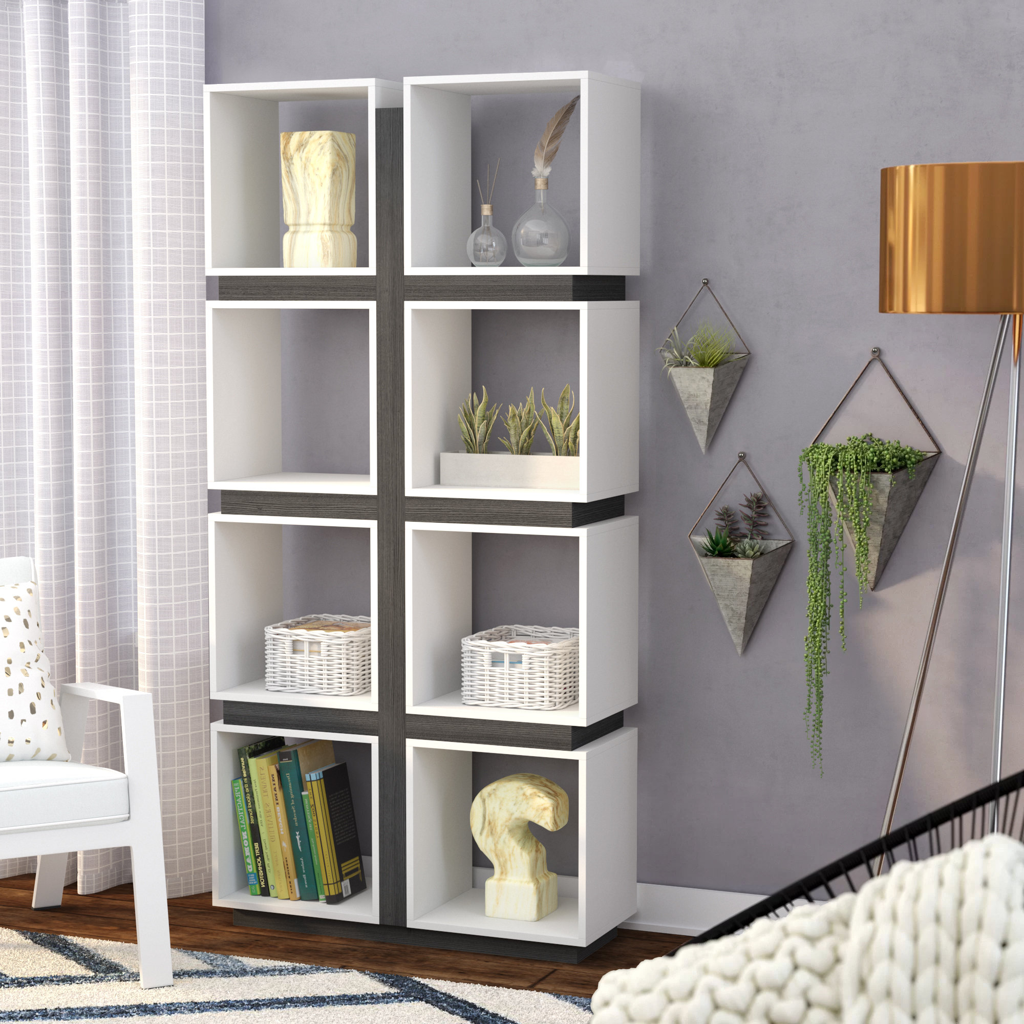 Karlie Cube Unit Bookcases For Most Recently Released Charron Cube Bookcase (Photo 3 of 20)