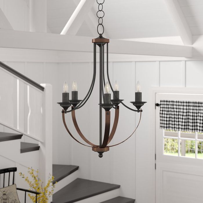 Kenna 5 Light Empire Chandelier Pertaining To Best And Newest Kenna 5 Light Empire Chandeliers (View 1 of 25)