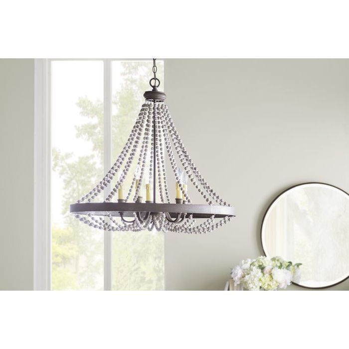 Ladonna 5 Light Novelty Chandeliers Intended For Most Up To Date Ladonna 5 Light Novelty Chandelier (View 2 of 25)