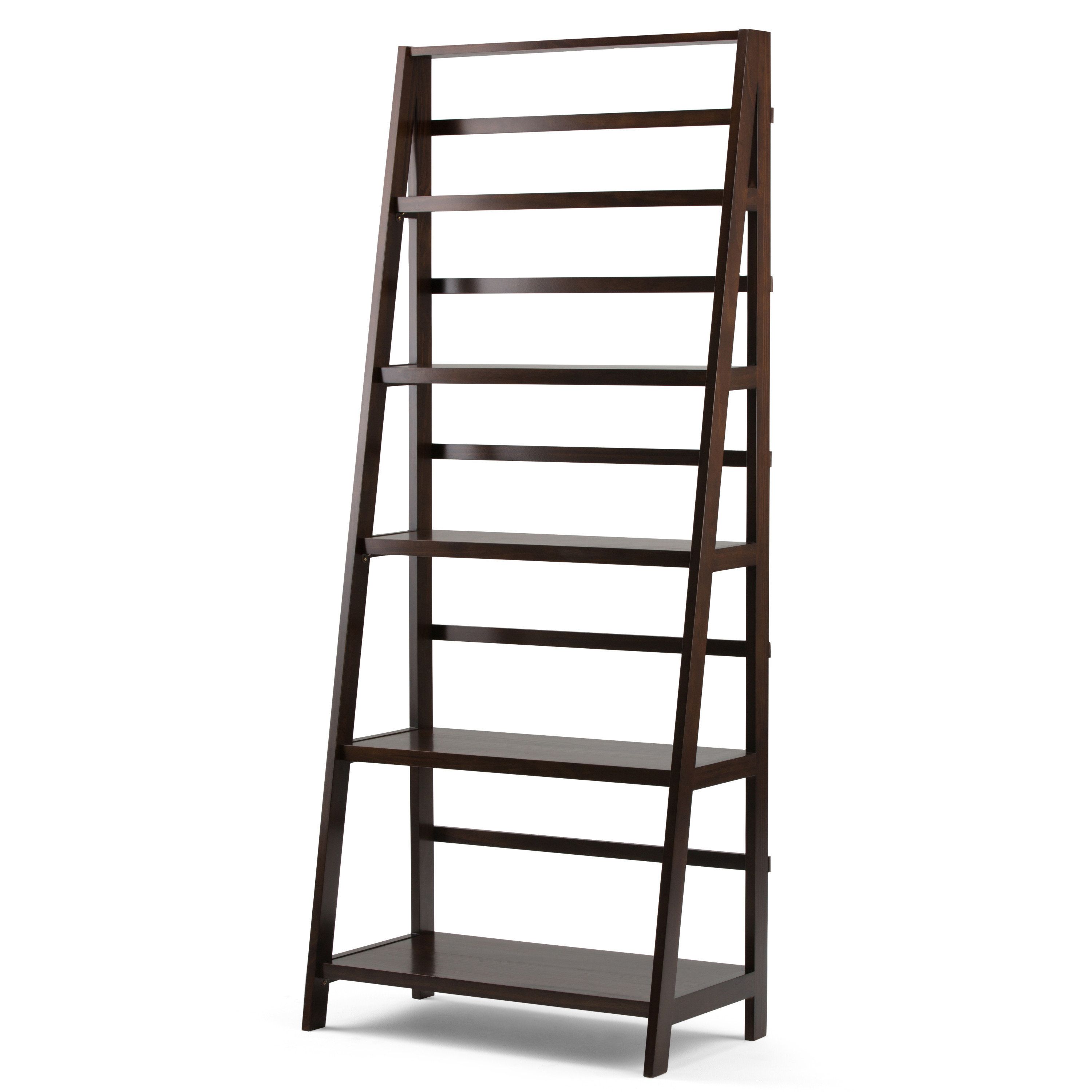 Mayna Ladder Bookcase Within Latest Mayna Ladder Bookcases (View 2 of 20)