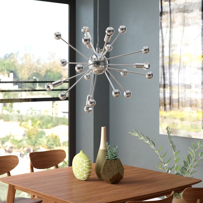 Featured Photo of 25 Collection of Bacchus 12-light Sputnik Chandeliers