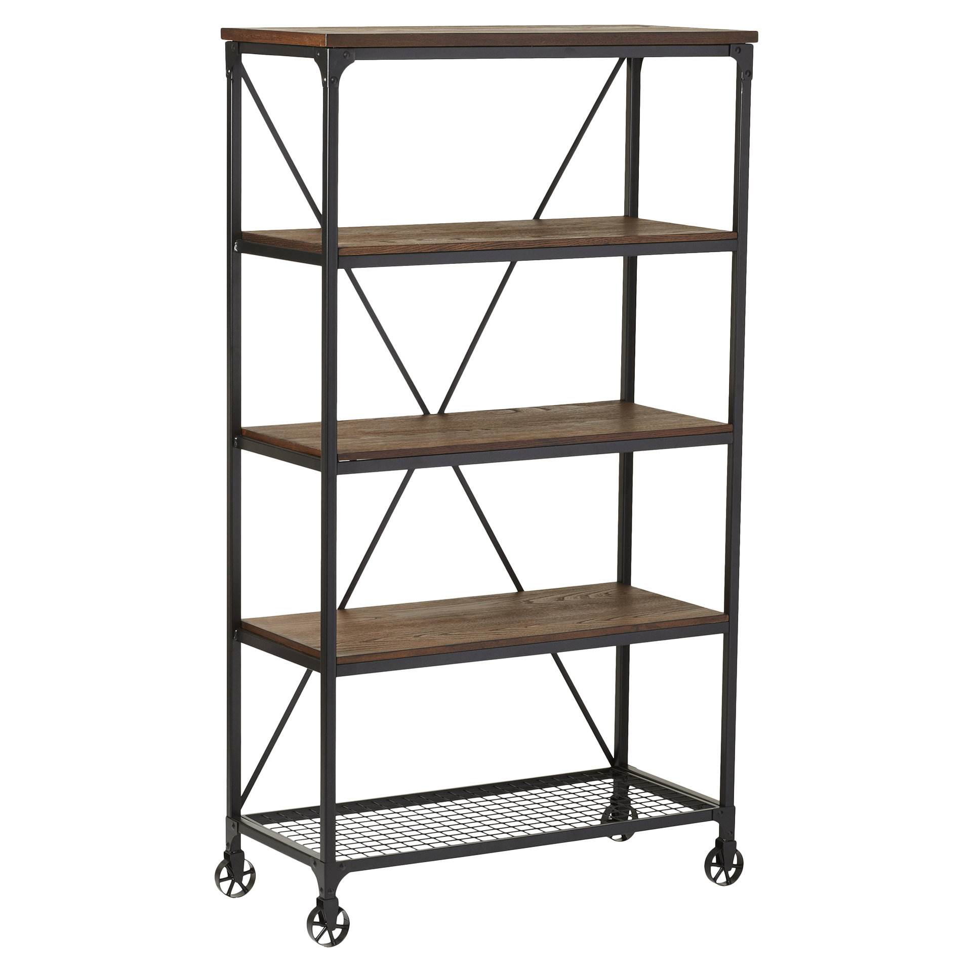 Most Recent Beckwith Etagere Bookcases Regarding Kilmersdon Etagere Bookcase (View 10 of 20)