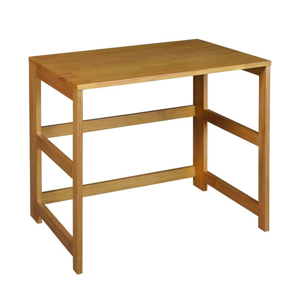 Most Recently Released 31" Cakewalk Folding Desk Medium Oak – Regency, Medium Brown For Belue Standard Bookcases (View 19 of 20)