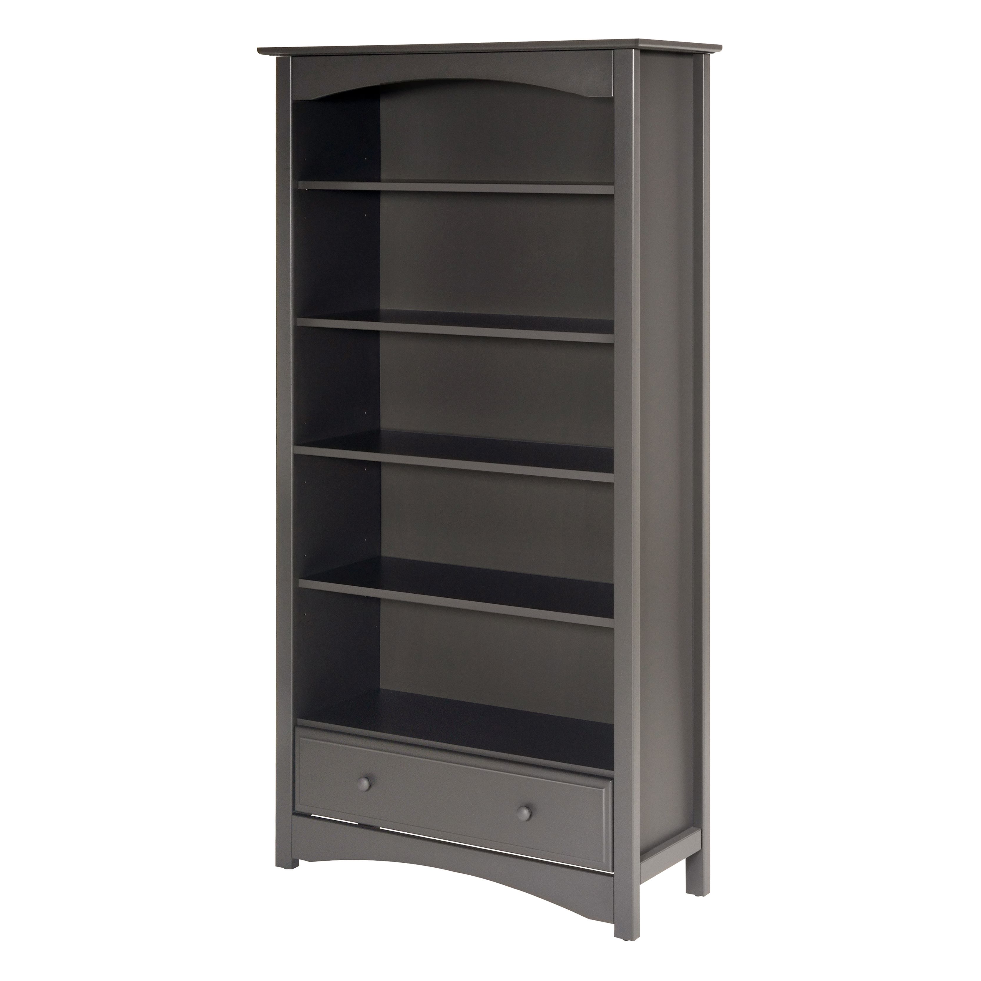 Most Recently Released Davinci Mdb Bookcase In White Finish In Mdb Standard Bookcases (View 16 of 20)