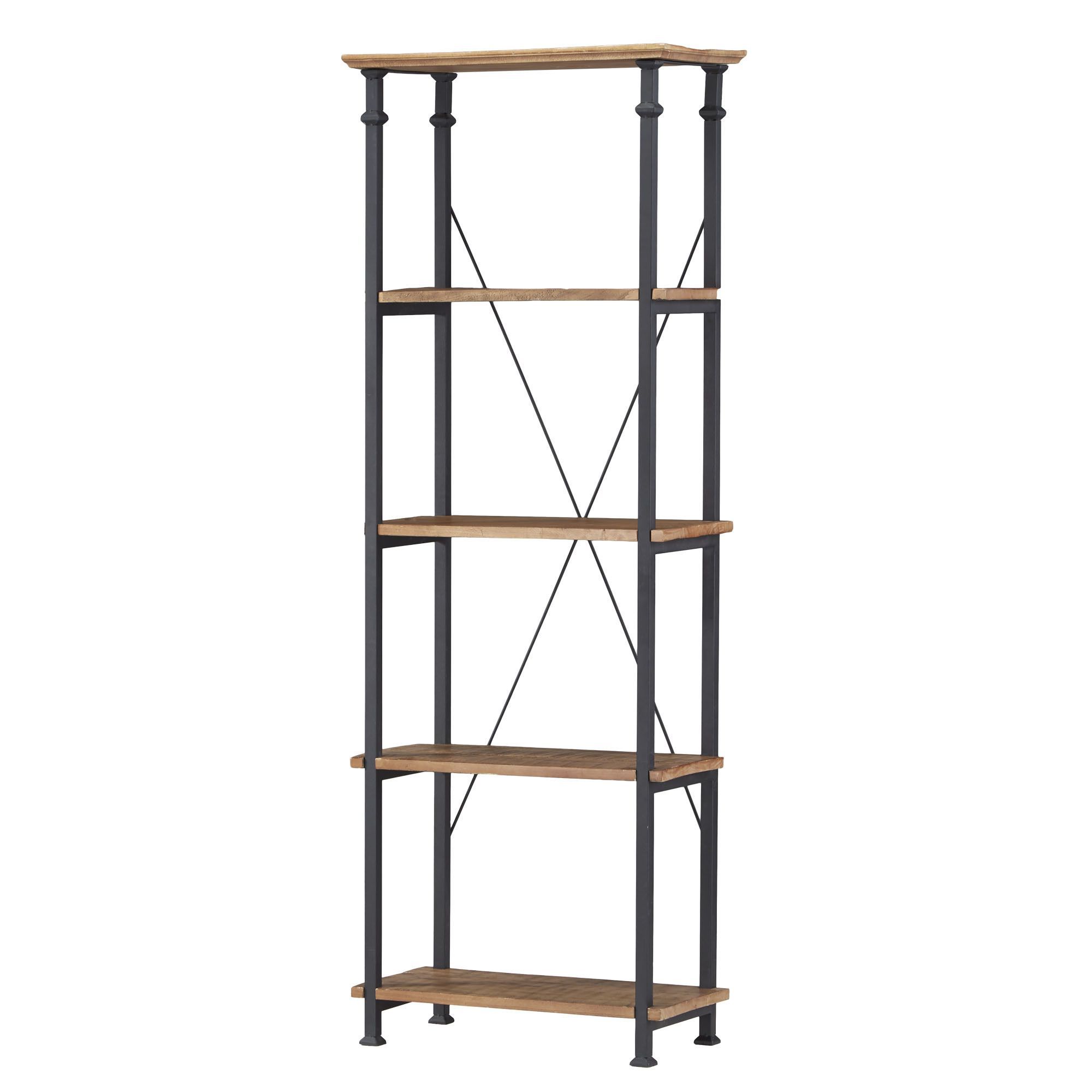Most Up To Date Kingstown Home Eastfield 75" Etagere Bookcase & Reviews Inside Oakside Etagere Bookcases (View 8 of 20)