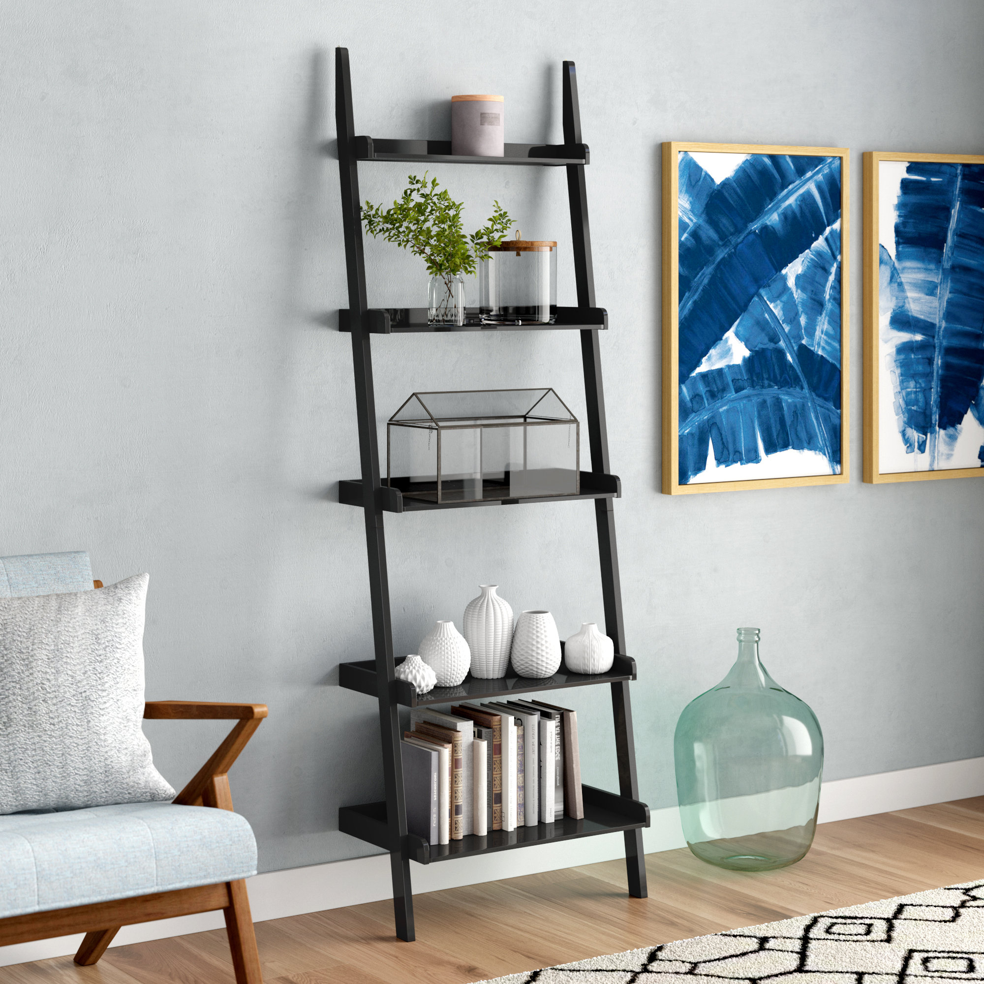 Featured Photo of The 20 Best Collection of Nailsworth Ladder Bookcases