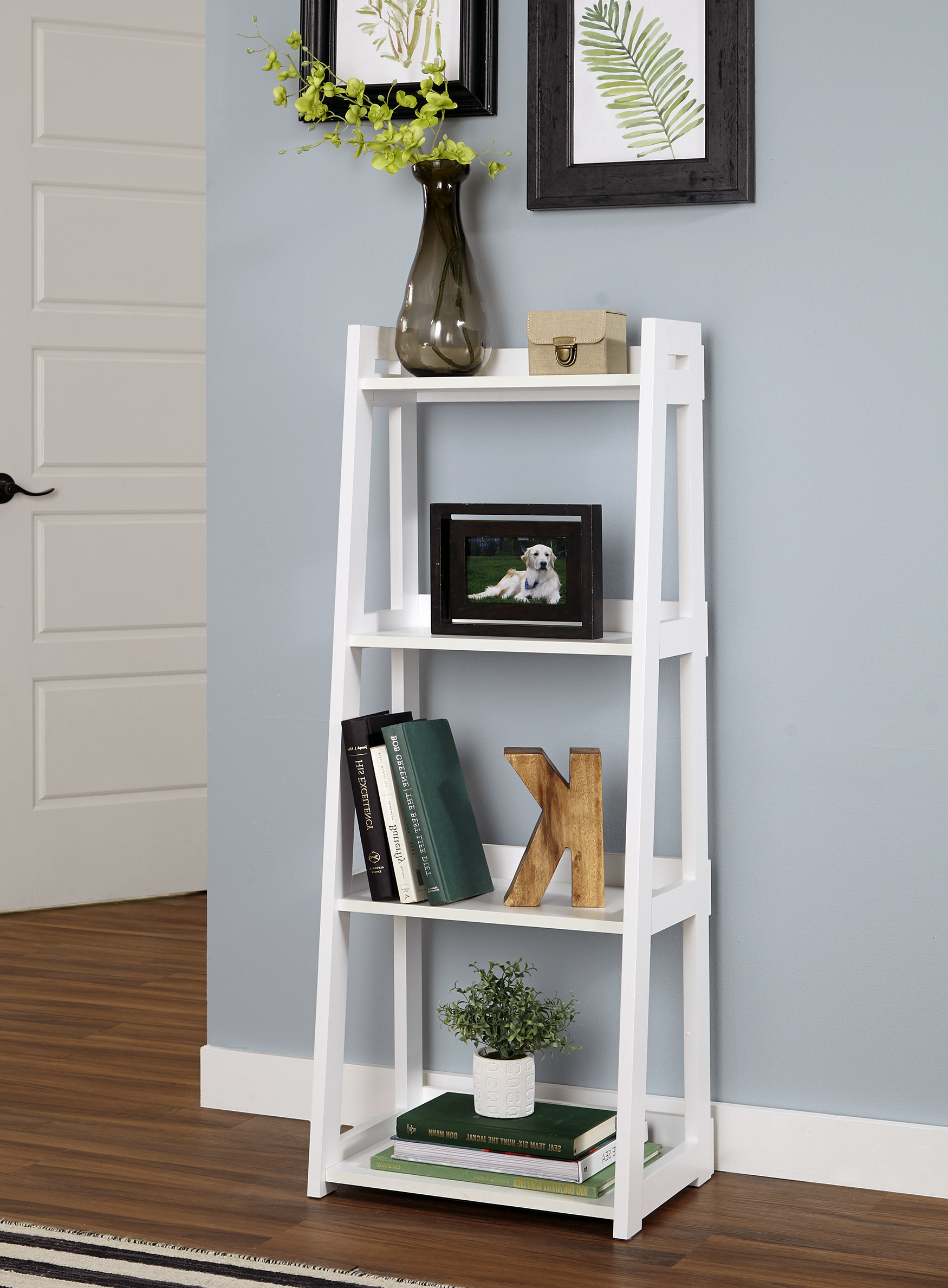 Newest Narrow Ladder Bookcases Inside Narrow Ladder Bookcase (Photo 3 of 20)