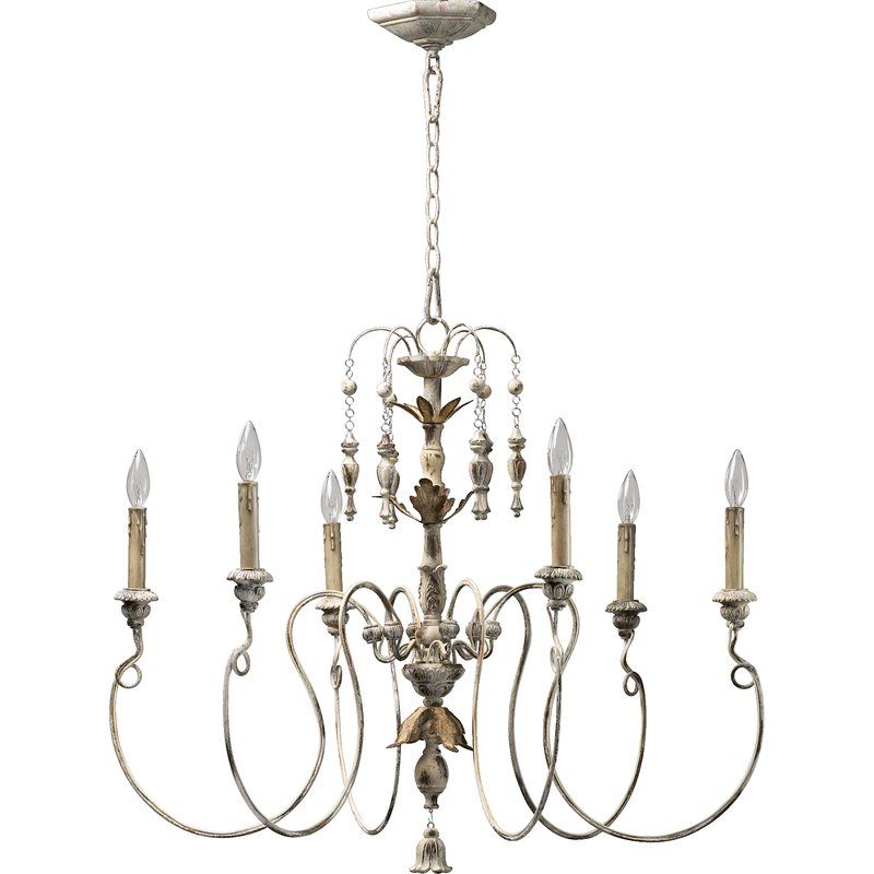 Paladino 6 Light Chandelier With Popular Paladino 6 Light Chandeliers (View 2 of 25)