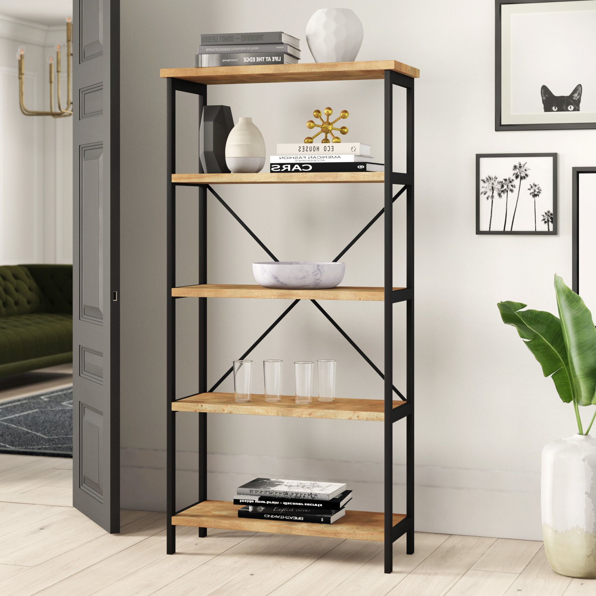 Parthenia Etagere Bookcase Pertaining To Popular Champney Etagere Bookcases (View 18 of 20)