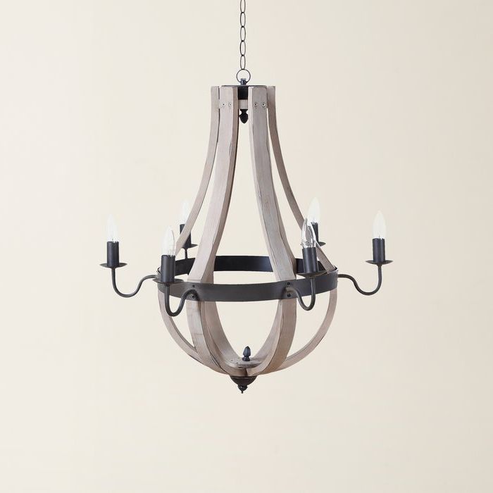 Phifer 6 Light Empire Chandeliers With Regard To Widely Used Phifer 6 Light Empire Chandelier (Photo 3 of 25)