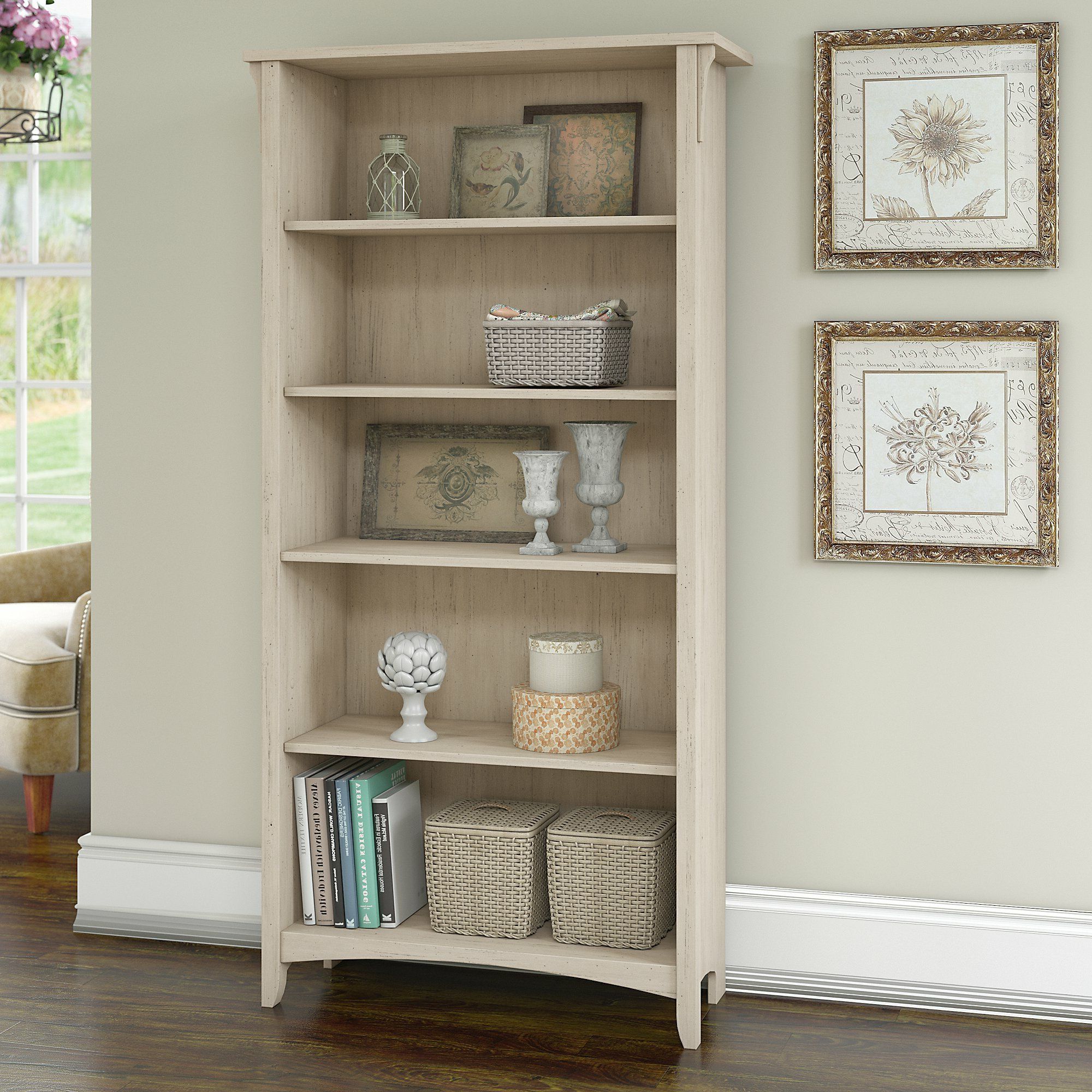 Pinellas Tall Standard Bookcases With Regard To Current Salina Standard Bookcase (View 16 of 20)