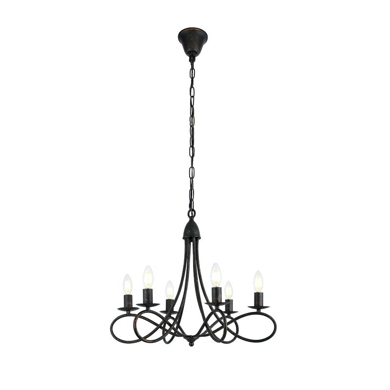 Popular Bennington 6 Light Candle Style Chandeliers Pertaining To Candle Style Chandelier – Bossmummy (Photo 15 of 25)