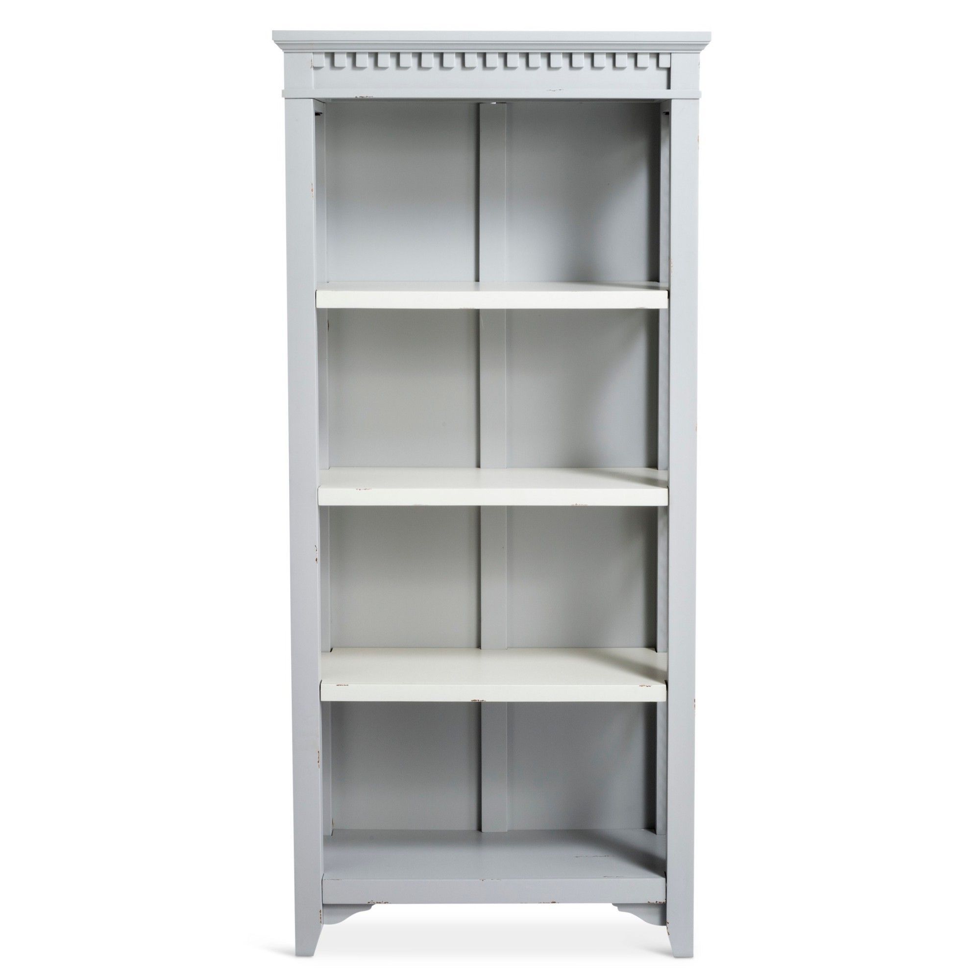 Preferred Arman 65 Tall Bookcase – Gray – Beekman 1802 Farmhouse In Kayli Standard Bookcases (View 14 of 20)