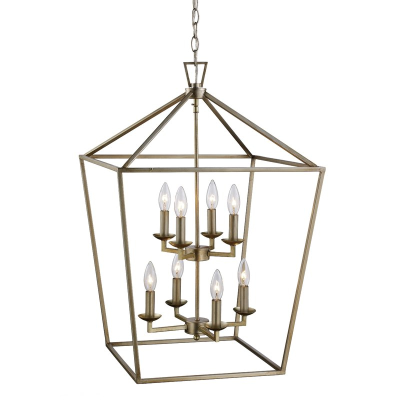 Preferred Carmen 8 Light Lantern Geometric Pendant With Regard To Carmen 8 Light Lantern Geometric Pendants (Photo 5 of 25)