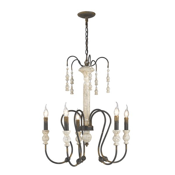 Preferred Sherrie 5 Light Candle Style Chandelier Within Corneau 5 Light Chandeliers (Photo 7 of 25)