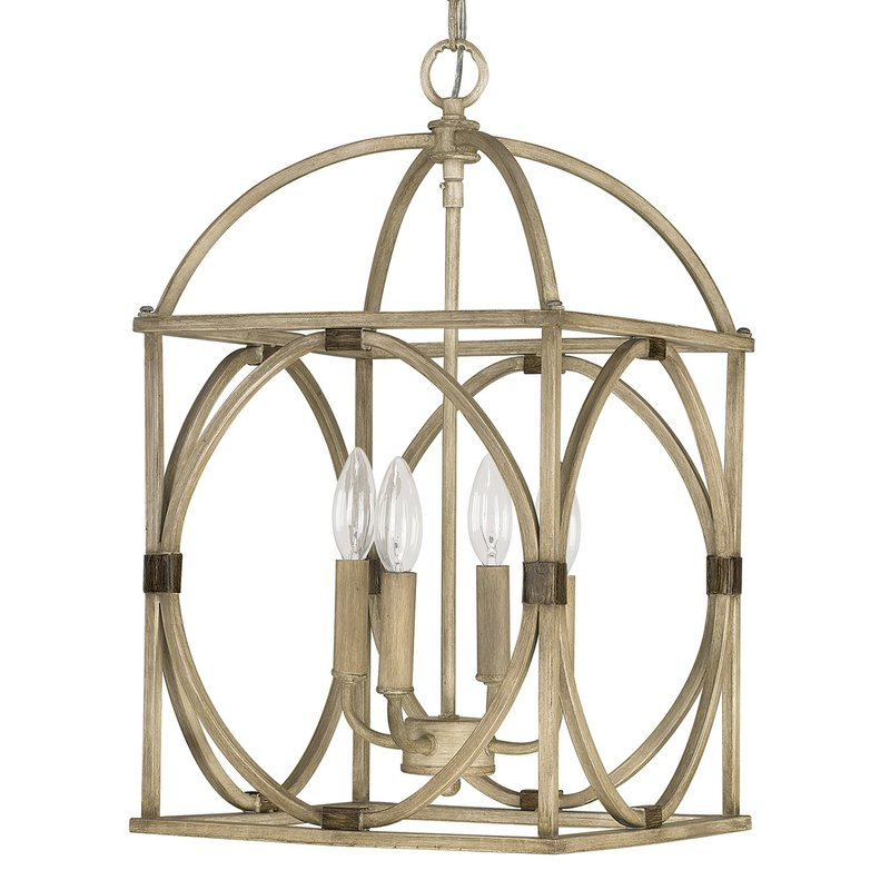 Preferred Taya 4 Light Lantern Square Pendant Intended For Taya 4 Light Lantern Square Pendants (Photo 1 of 25)