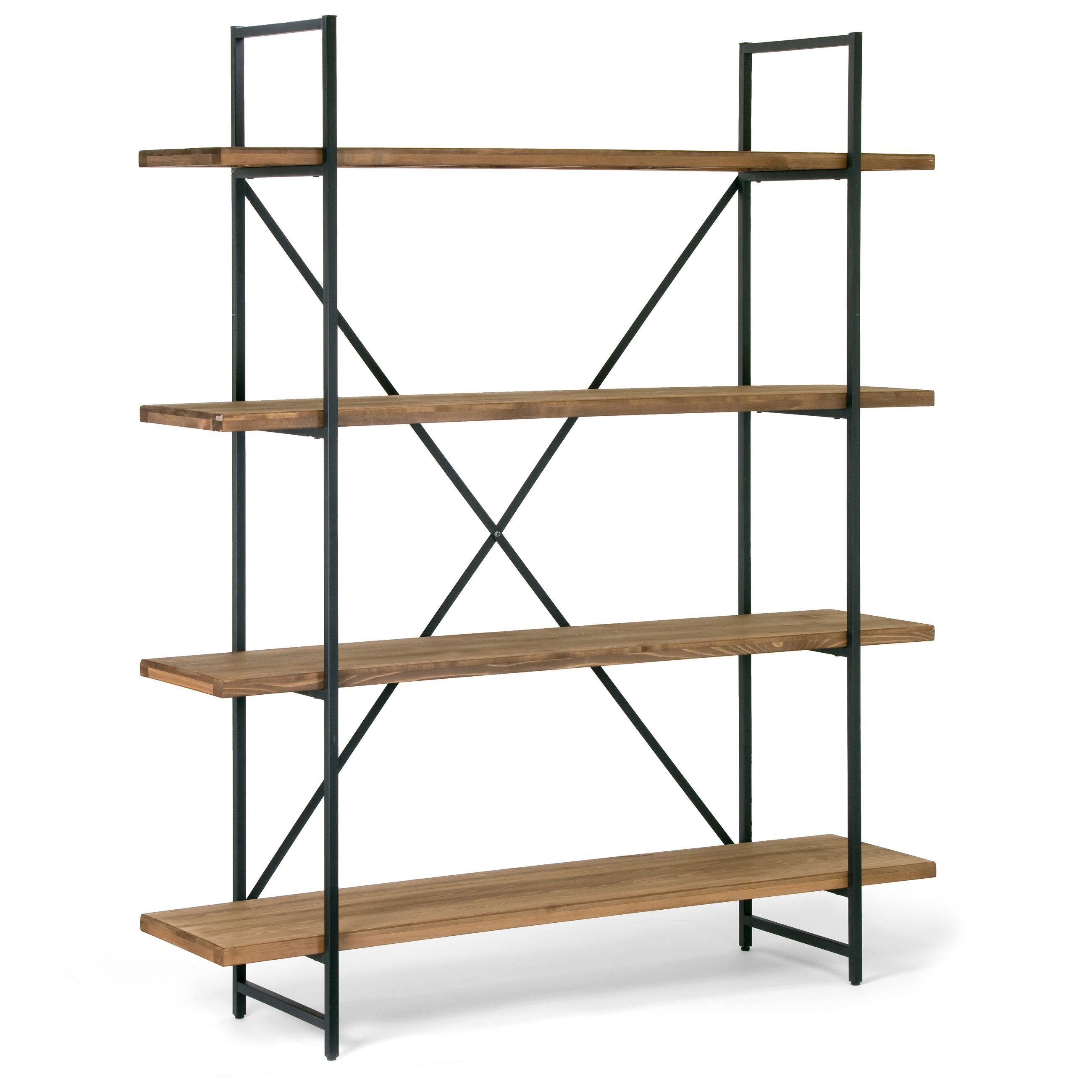 Preferred Woodcrest Etagere Bookcases With Regard To Zipcode Design Champney Modern Etagere Bookcase (View 6 of 20)