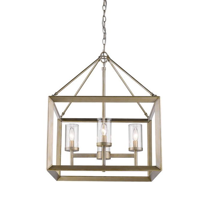 Thorne 4 Light Lantern Rectangle Pendant With Regard To Recent Thorne 4 Light Lantern Rectangle Pendants (View 4 of 25)