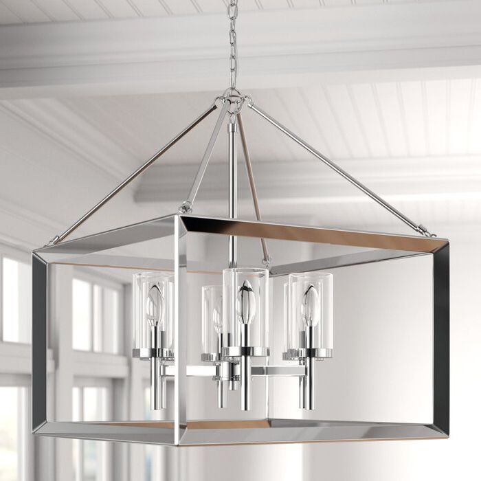 Thorne 6 Light Lantern Square / Rectangle Pendants With Regard To Best And Newest Thorne 6 Light Lantern Pendant (View 16 of 25)