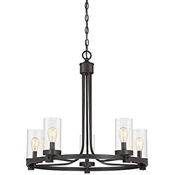 Trendy Agave Oil Rubbed Bronze 5 Light Candle Style Chandelier For Shaylee 5 Light Candle Style Chandeliers (View 14 of 25)
