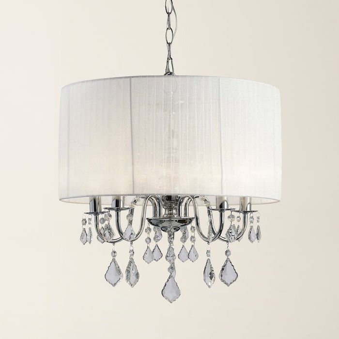 Well Known Buster 5 Light Drum Chandeliers Regarding Buster 5 Light Drum Chandelier (View 1 of 25)