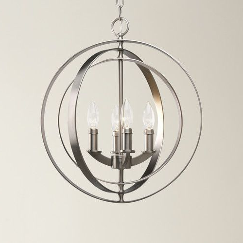 Well Known Morganti 4 Light Chandelier (Photo 1 of 25)