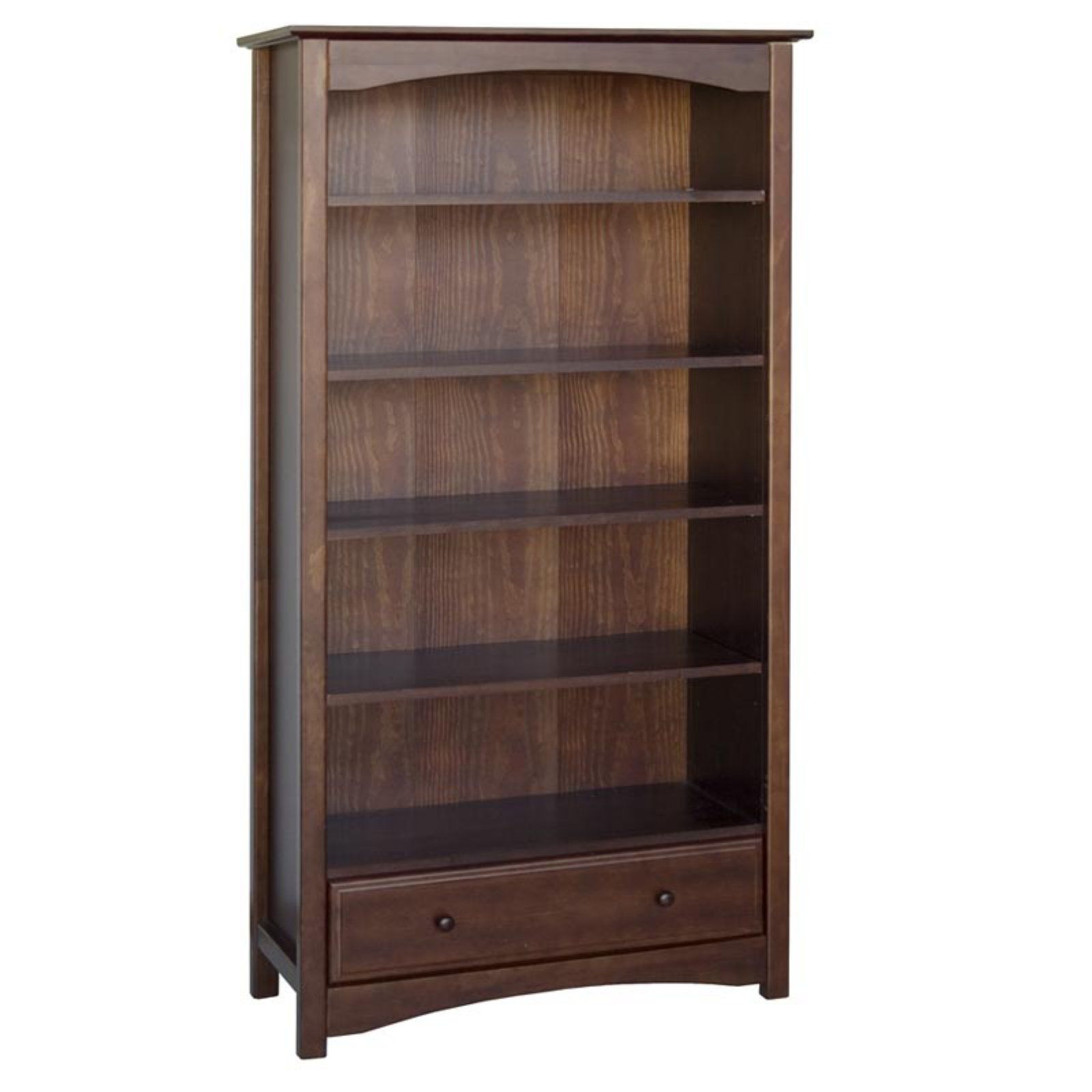 Well Liked Davinci Mdb Wood Bookcase With Drawer Espresso In 2019 With Mdb Standard Bookcases (View 3 of 20)