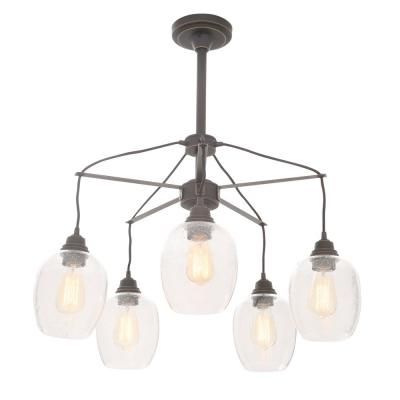 Westinghouse – Chandeliers – Lighting – The Home Depot Pertaining To Current Alayna 4 Light Shaded Chandeliers (View 16 of 25)