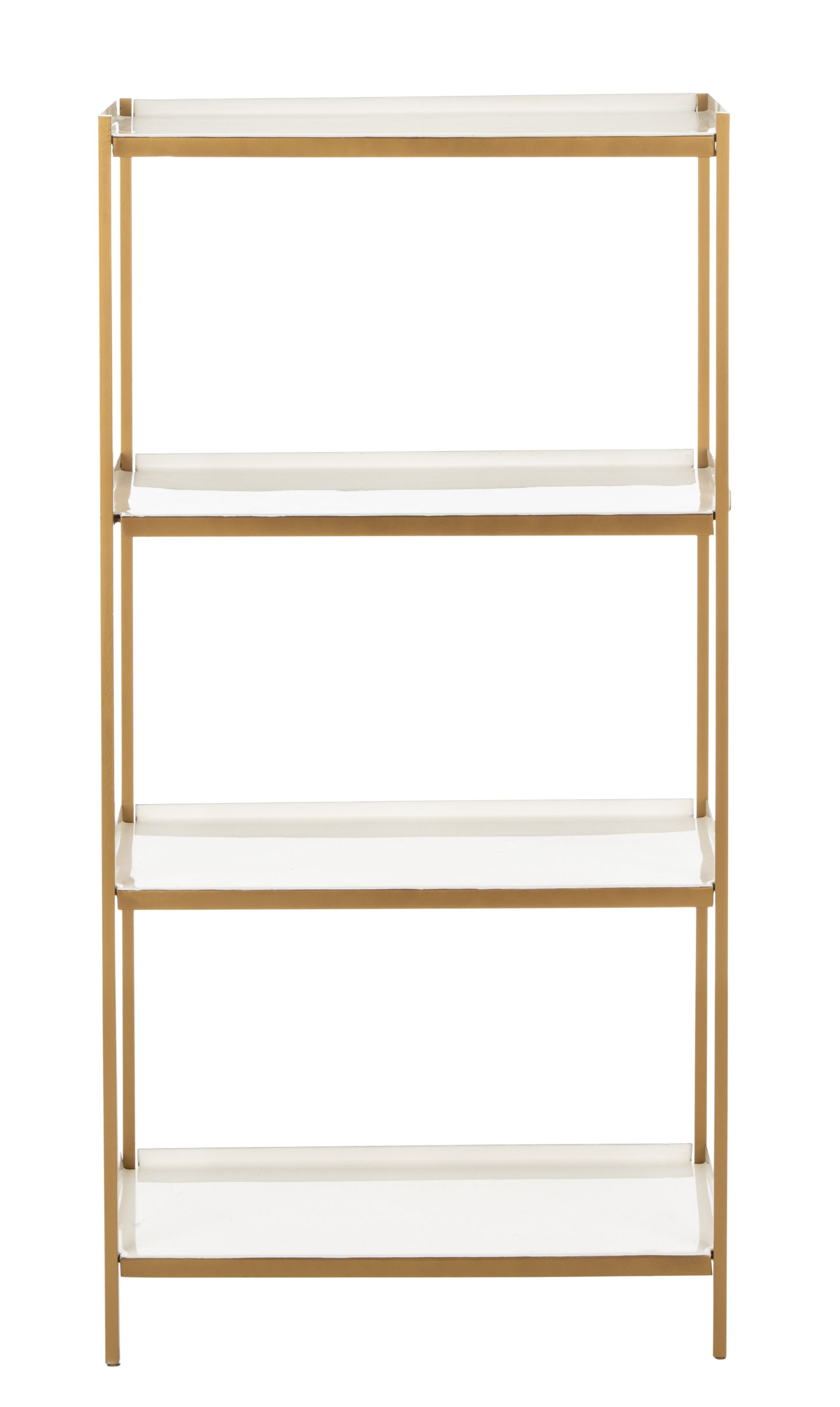 Widely Used Damon Etagere Bookcases With Slaton 4 Tier Etagere Bookcase (View 10 of 20)
