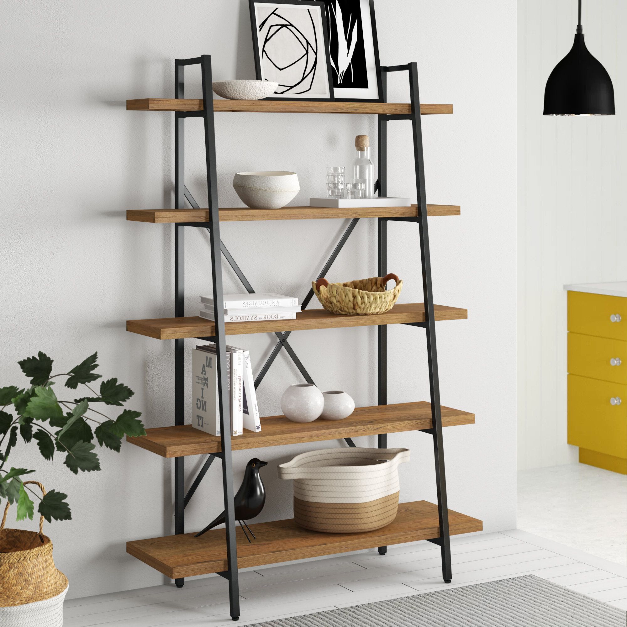 Zipcode Design Champney Etagere Bookcase & Reviews (View 18 of 20)