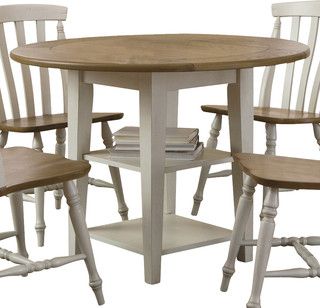 Adams Drop Leaf Trestle Dining Tables In Most Recent Liberty Furniture Al Fresco Iii 42 Inch Round Drop Leaf (View 4 of 25)