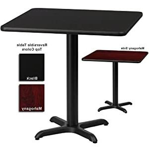 Adsila 24'' Dining Tables Pertaining To Newest Amazon – Flash Furniture 24 Inch Square Dining Table W (Photo 10 of 25)