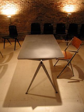 Akitomo 35.4'' Dining Tables For Famous Wim Rietveld Pyramid Table : Schneider Colao : Studio (Photo 22 of 25)