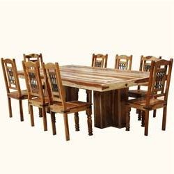 Akitomo 35.4'' Dining Tables In Well Known Dallas Classic Solid Wood Double Pedestal Dining Set For 8 (Photo 24 of 25)