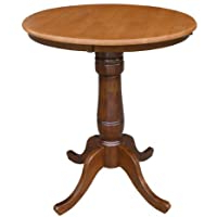 Amazon: Counter Height – Tables / Kitchen & Dining Throughout Well Known Andrelle Bar Height Pedestal Dining Tables (Photo 12 of 25)