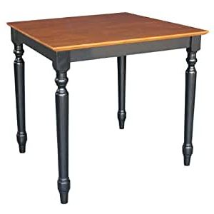 Amazon – International Concepts Solid Wood Dining Throughout Well Known Elderton 30'' Solid Wood Dining Tables (Photo 6 of 25)