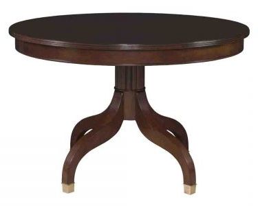 Corvena 48'' Pedestal Dining Tables Regarding Latest 48 Round Pedestal Table (View 10 of 25)