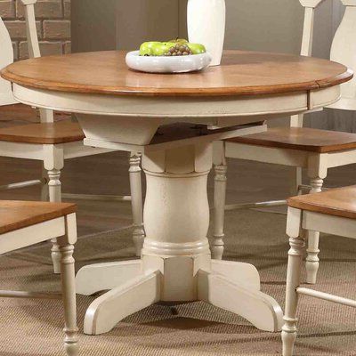 Cottage & Country White Kitchen & Dining Tables You'll Within Most Popular Jayapura Counter Height Dining Tables (View 17 of 24)