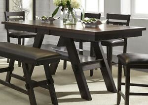 Current Bar Height Pedestal Dining Tables For Lawson 66" 78" Counter Height Pedestal Dining Table Light (View 16 of 25)