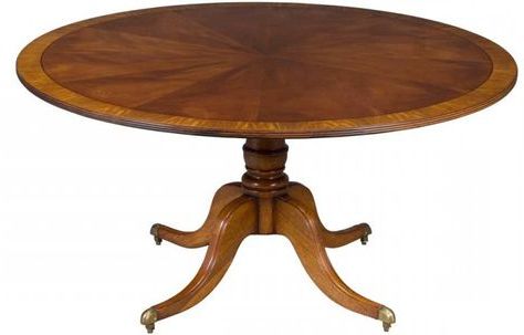 Current Kohut 47'' Pedestal Dining Tables Pertaining To 60" Round Dining Room Table On Pedestal Base (View 22 of 25)