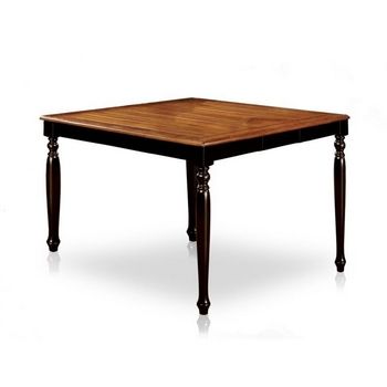 Distressed Finish End Table Cody Wood In Rustic Pine Intended For Most Recently Released Babbie Butterfly Leaf Pine Solid Wood Trestle Dining Tables (View 2 of 25)