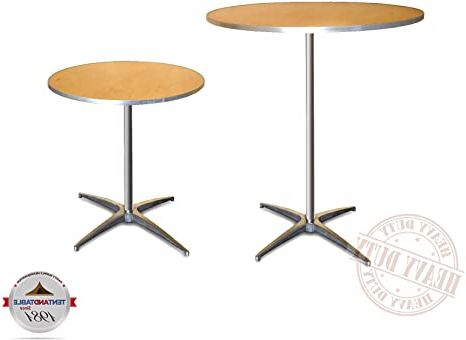 Elderton 30'' Solid Wood Dining Tables With Widely Used Amazon: 3 Foot (36 Inch) Diameter Heavy Duty Round (View 14 of 25)